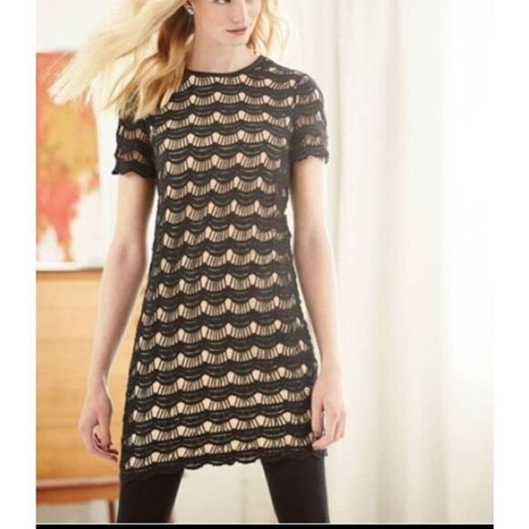 Kate Spade Virginia Scallop Lace Dress sz 12 - Picture 1 of 4